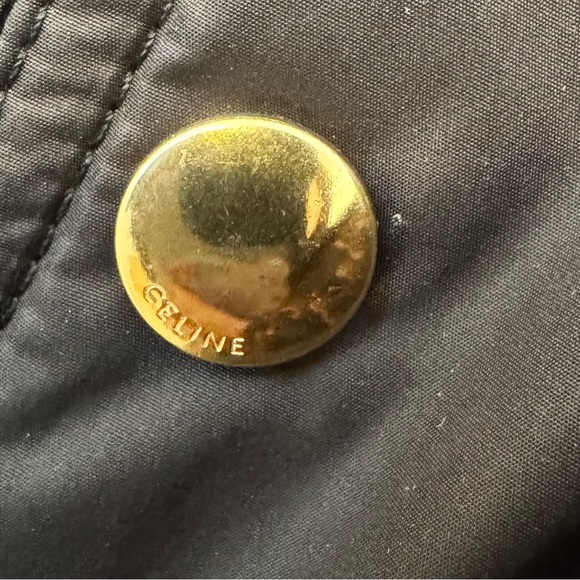 Celine Black & Brown Triomphe Puffer Jacket - Picture 7 of 14